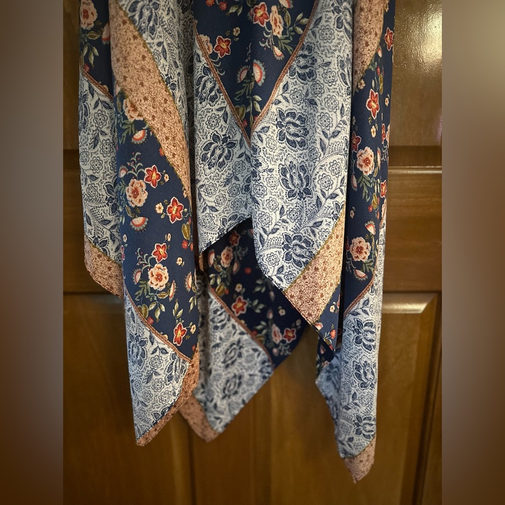 SLNY Paisley and Floral Midi / Maxi Sundress. Size Large. Like New. - Picture 4 of 12